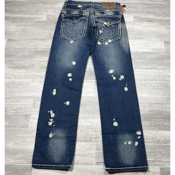 $345 True Religion Billy Big T Jeans 30 Urban Cow Made IN USA NWT Y2K Denim NEW - Picture 8 of 10
